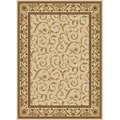 Radici Usa Inc Radici 1599-1541-IVORY Como Rectangular Ivory Transitional Italy Area Rug; 5 ft. 5 in. W x 7 ft. 7 in. H 1599/1541/IVORY